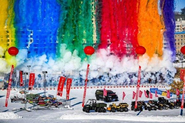 2025中国越野锦标赛呼伦贝尔冰雪大赛开幕