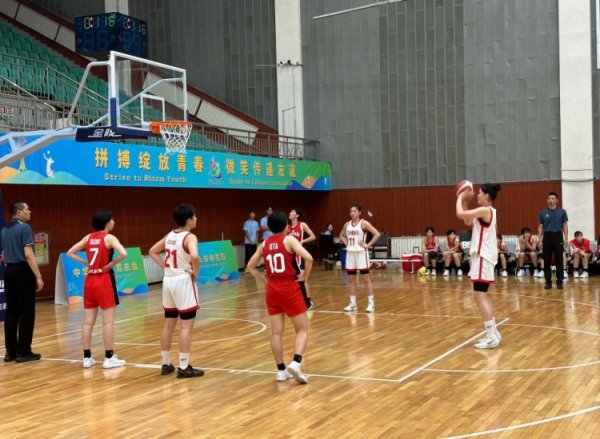 中国U16女篮61-66不敌日本U18女篮 收获中日韩青少年运动活动    会第二名