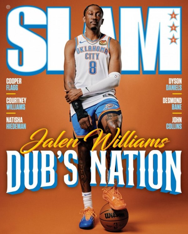 杰伦-威廉姆斯当选新一期《SLAM》杂志封面人物
