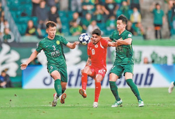 国安亚冠未取开门红 国安亚冠未取开门红