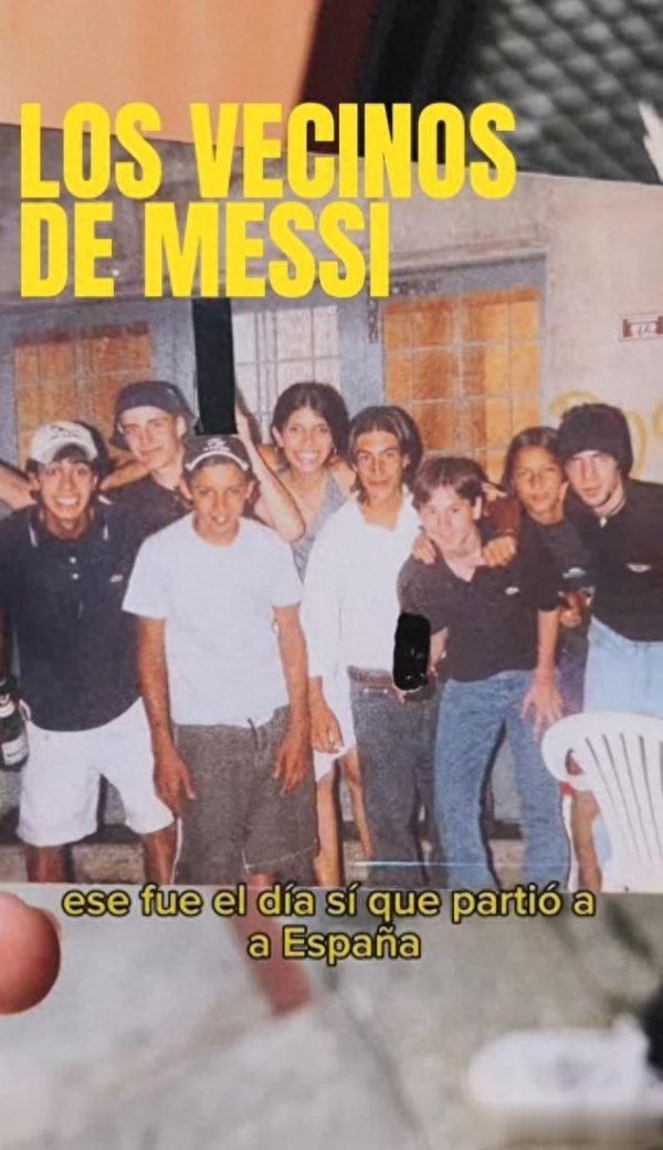 梅西邻居: 小时候的梅西就拉不倒! 连违例  都难!