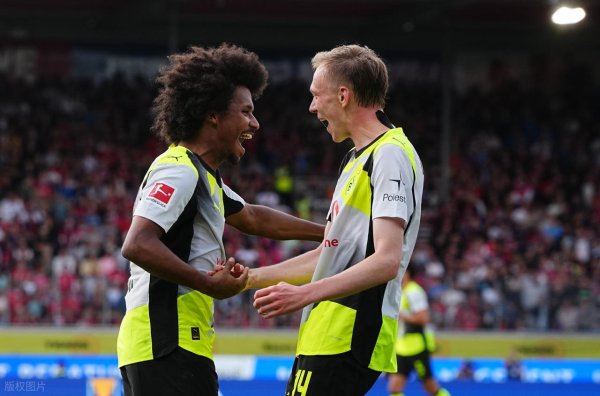 2-0, 多特蒙德2连胜+反超拜仁登顶, 22岁拜尔、29岁吉拉西各1球