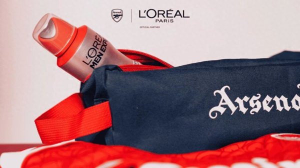 巴黎欧莱雅集团成为阿森纳官方协同  伙伴