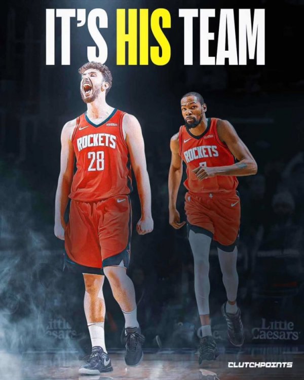 申京进化！美媒谈火箭：若KD只是二号武器 那这支球队会非常致命